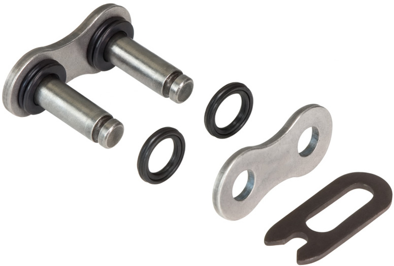 Enganche de cadena EK 520SROZ2 SKJ (clip semiprensado) - Color acero