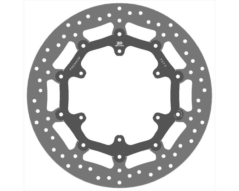 Discos de freno flotantes NG BRAKES Premium