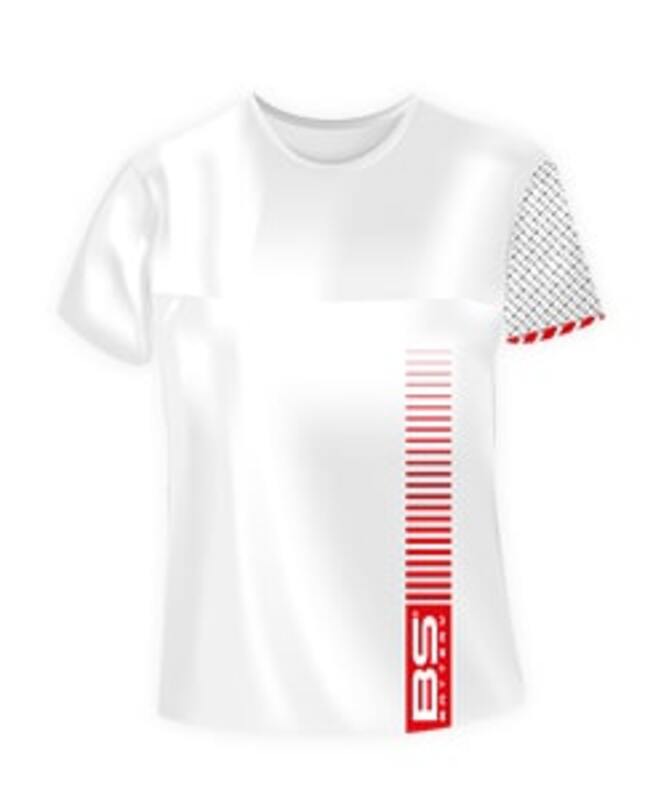 Camiseta BS BATTERY Bs Factory - Blanco Talla 2XL