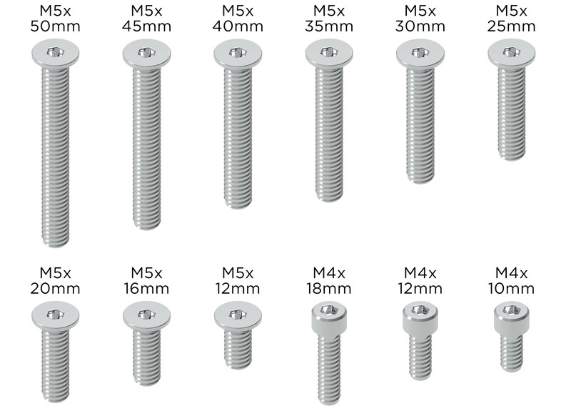 Juego de tornillos de recambio QUAD LOCK