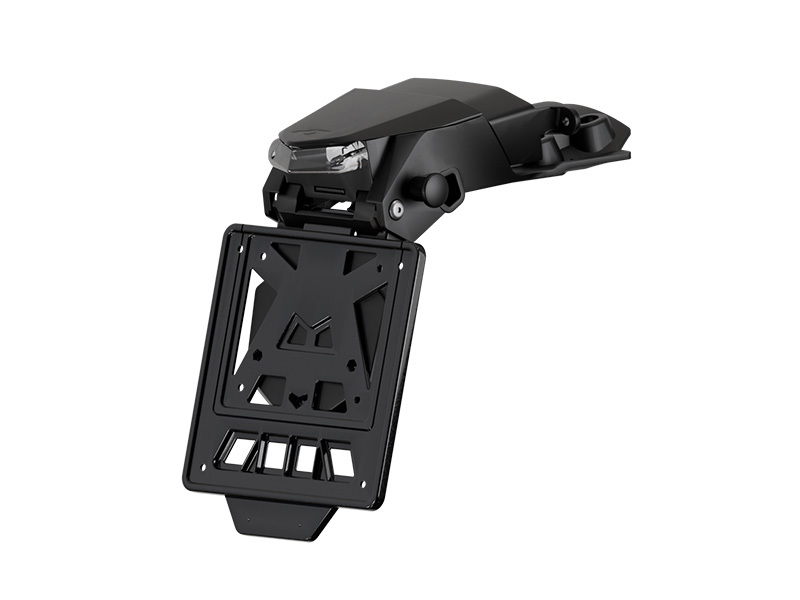 Piloto trasero LED RACETECH Integra con portamatrículas - negro