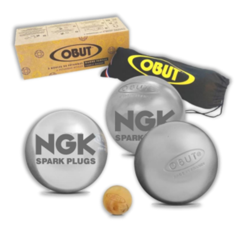 Bolas de petanca NGK/OBUT – 73 mm – 3 piezas