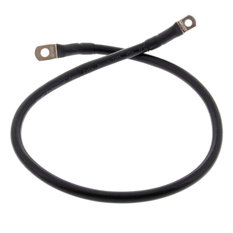Cable de batería ALL BALLS 27" (69 cm) - negro