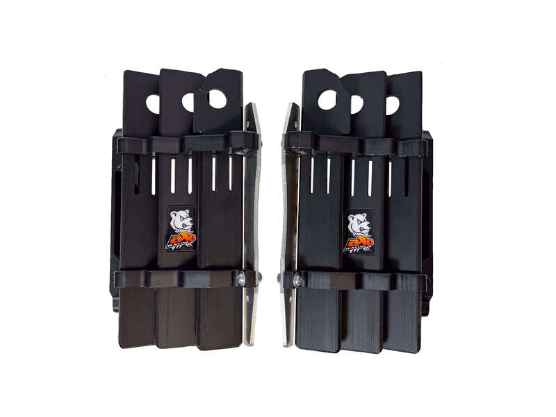 Protectores de radiador AXP Fast-Cleaning - negro