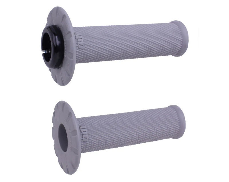 Puños universales ODI Lock-On - gris/plata