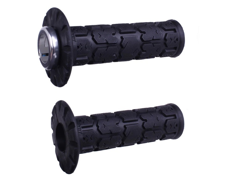 Puños ODI Rogue SX-MX V2 Lock-On - negro/negro