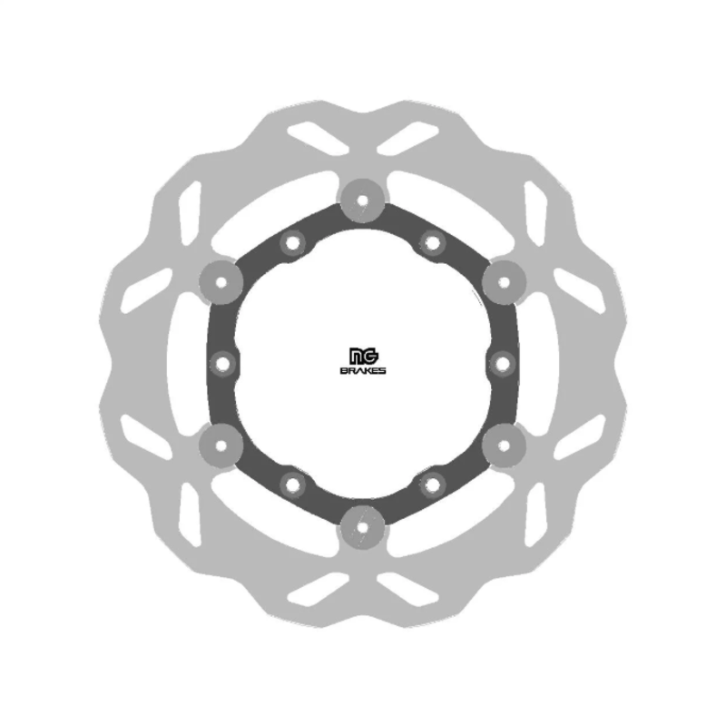 Disco de freno NG BRAKES ondulado flotante