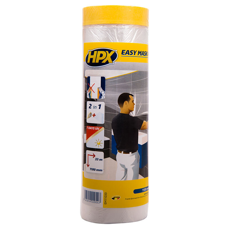 Plástico para protección HPX Easy Mask Fine Line - 550 X 33 mm
