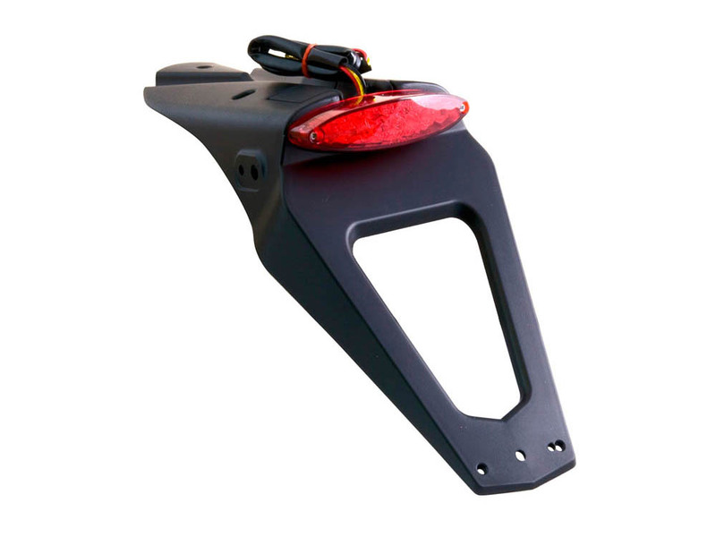 Piloto trasero LED RACETECH Devil homologado – negro