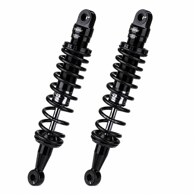 Amortiguadores traseros YSS PLUS LINE E-SERIES Full Black GB350