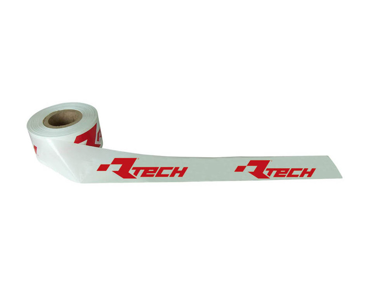 Cintas de marcaje RACETECH 120 m – blanco/rojo