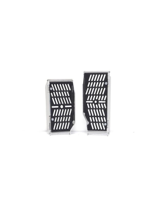 Protecciones de radiador AXP Hard Enduro - PEHD 8 mm - negro