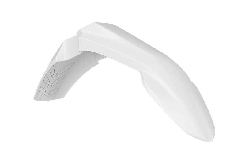 Guardabarros delantero ventilado RACETECH – blanco