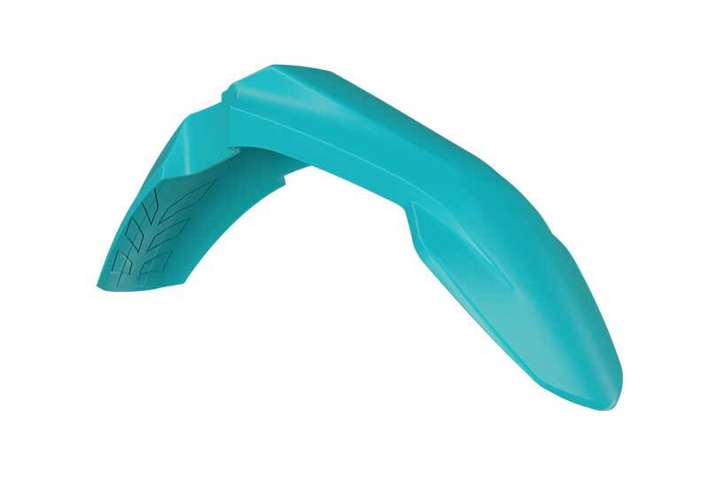 Guardabarros delantero ventilado RACETECH – verde aguamarina
