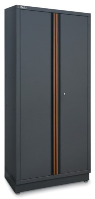 Armario metálico para herramientas BETA C45PRO 2.0 con soporte y 2 puertas