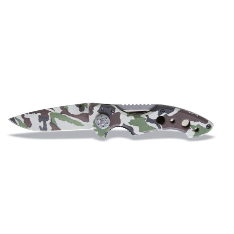 Navaja BETA con hoja de acero templado – camo