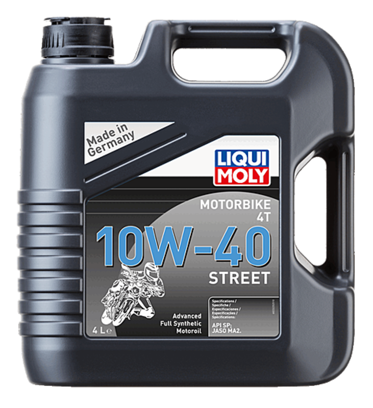 Aceite de motor LIQUI MOLY Advanced Full Synthetic 4T 10W-40 Street - Garrafa 4L