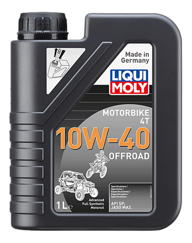 Aceite de motor LIQUI MOLY Advanced Full Synthetic 4T 10W-40 Off-Road - Botella 1L