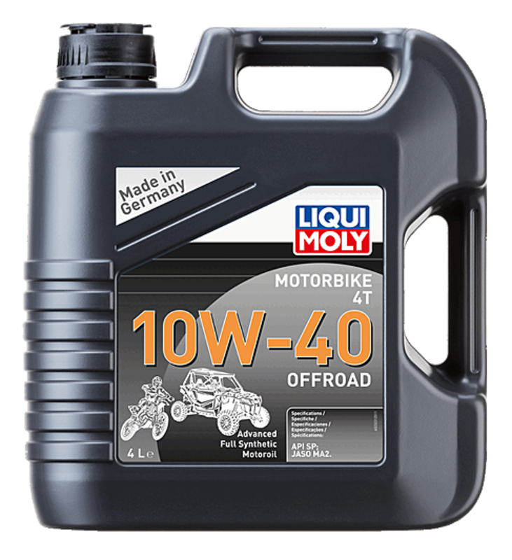 Aceite de motor LIQUI MOLY Advanced Full Synthetic 4T 10W-40 Off-Road - Garrafa 4L