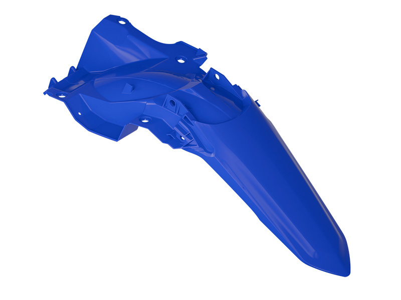 Guardabarros trasero RACETECH - azul