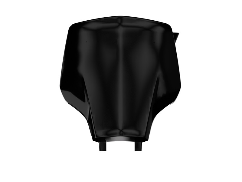 Placa portanúmero delantera RACETECH - negro
