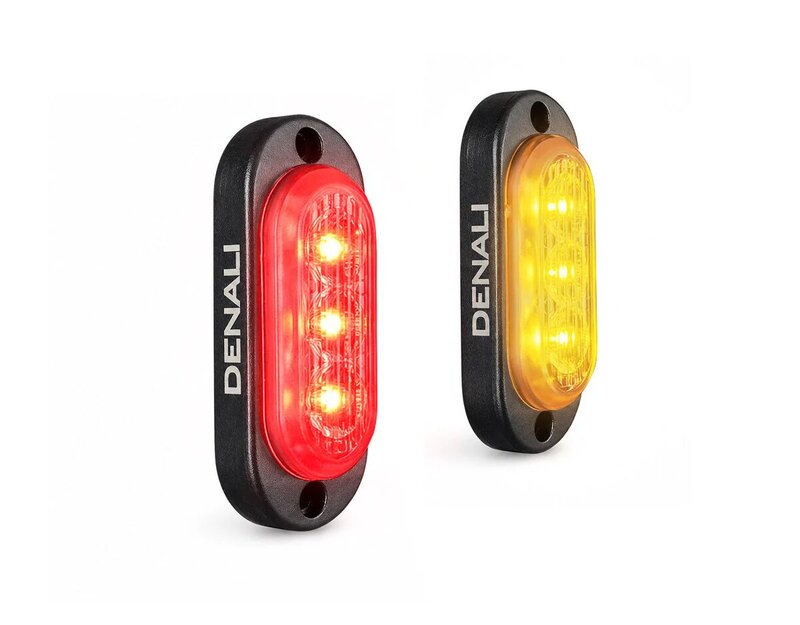 T3-S™ Señales de Giro Inteligentes y Módulos DRL para Motocicletas – Trasero DENALI