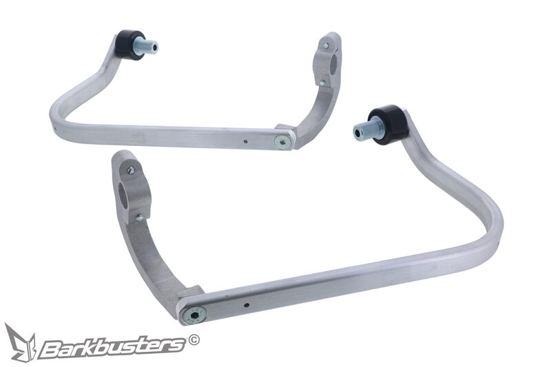 Soportes de aluminio Barkbusters Fijación de doble anclaje