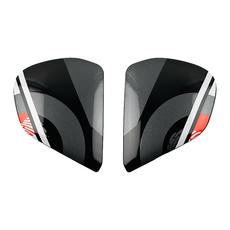 Cubiertas laterales ARAI GENE Rojo (Compatible sistema VAS-V)