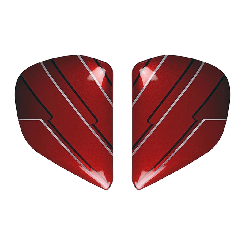 Cubiertas laterales ARAI CB Rojo (Compatible sistema VAS-V)
