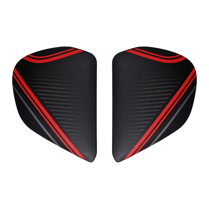Cubiertas laterales ARAI DIABLO Rojo (Modelos: VAS-V)