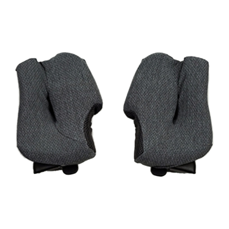 Carrilleras ARAI (Antimicrobiano), 15 mm. Gris (Modelos: CHASER-V/PRO)