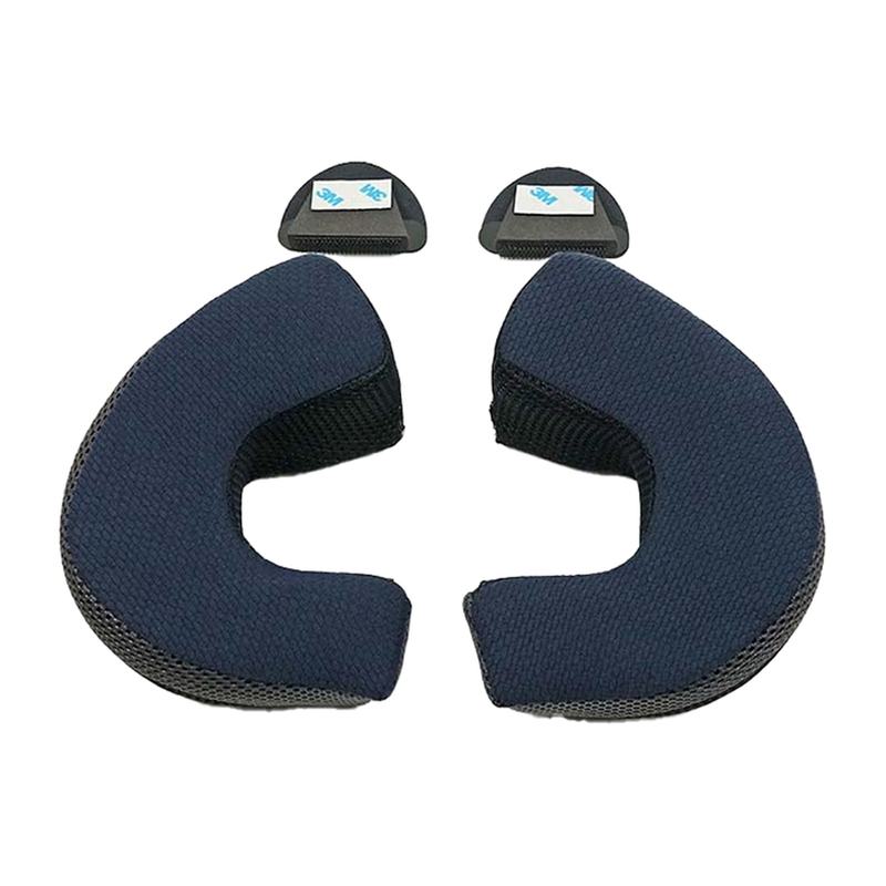 Carrilleras ARAI, 20 mm. Azul