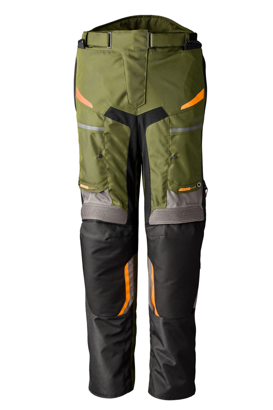 Pantalón textil RST Maverick Evo CE hombre - Caqui/Gris/Naranja