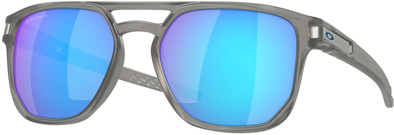 Gafas de Sol OAKLEY Latch Beta Matte Grey Ink - Lentes Prizm Sapphire Iridium Polarized