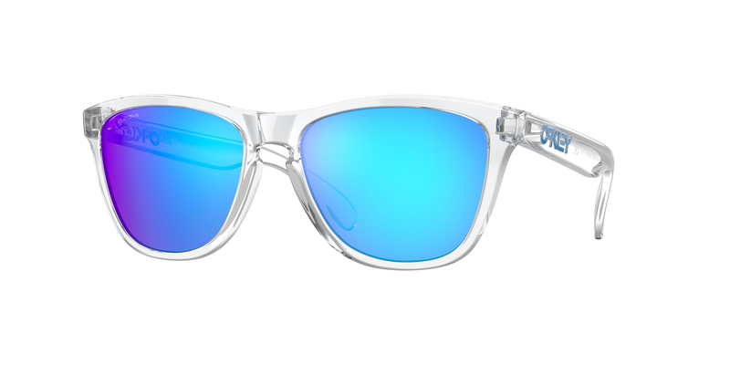 Gafas de sol OAKLEY Frogskins - Lentes Prizm Sapphire / Montura Crystal Clear