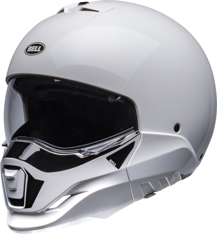 Casco BELL Broozer - Duplet Gloss White