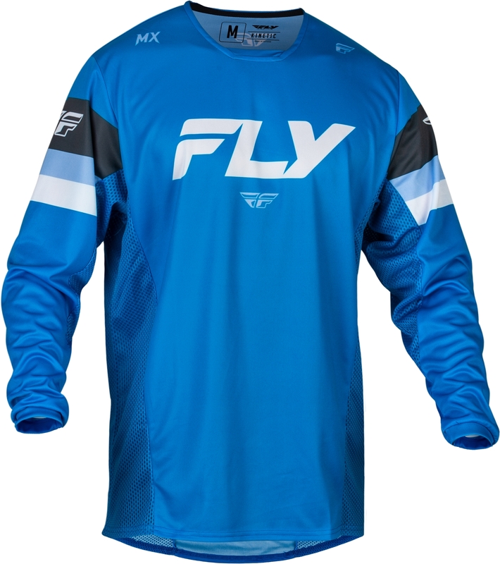 Camiseta FLY RACING Kinetic Prix - Bright Blue / Antracita / Blanco
