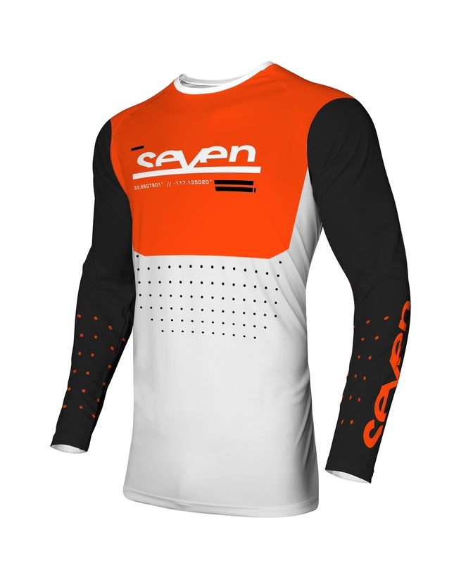 Camiseta infantil SEVEN Vox Aperture - Blanco / Naranja
