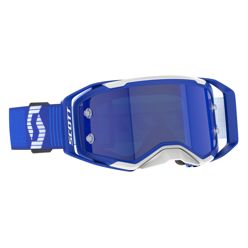 SCOTT Prospect 2.0 Goggle Blue/White - Blue Chrome Lens