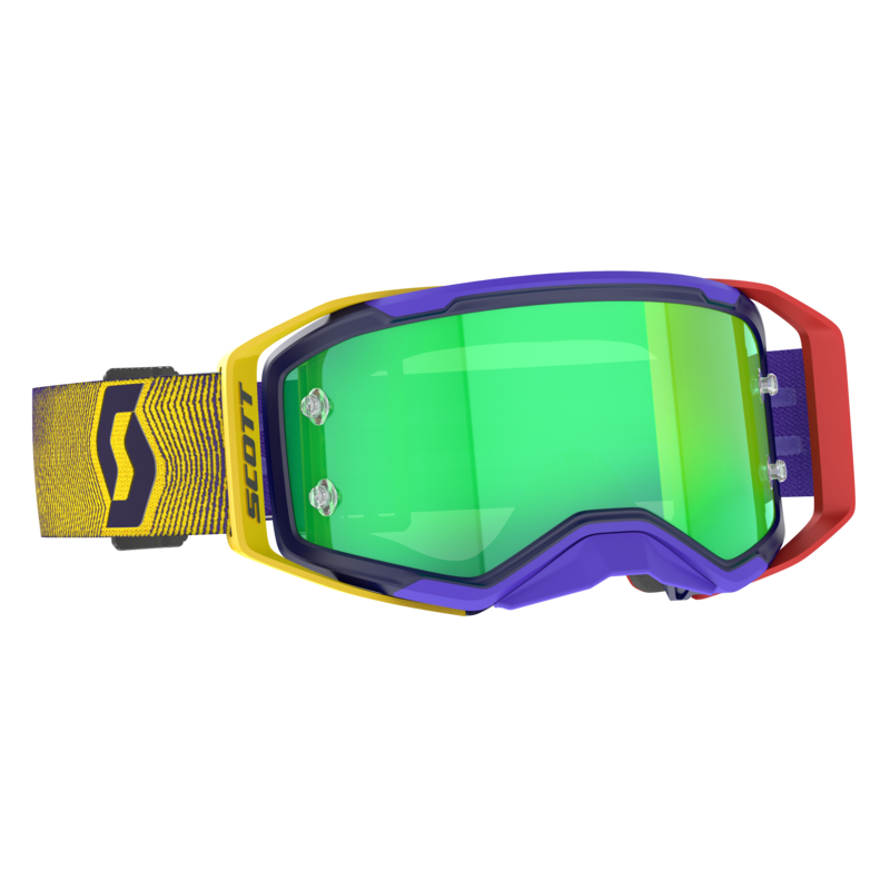 SCOTT Prospect 2.0 Goggle Red/Yellow - Green Chrome Lens