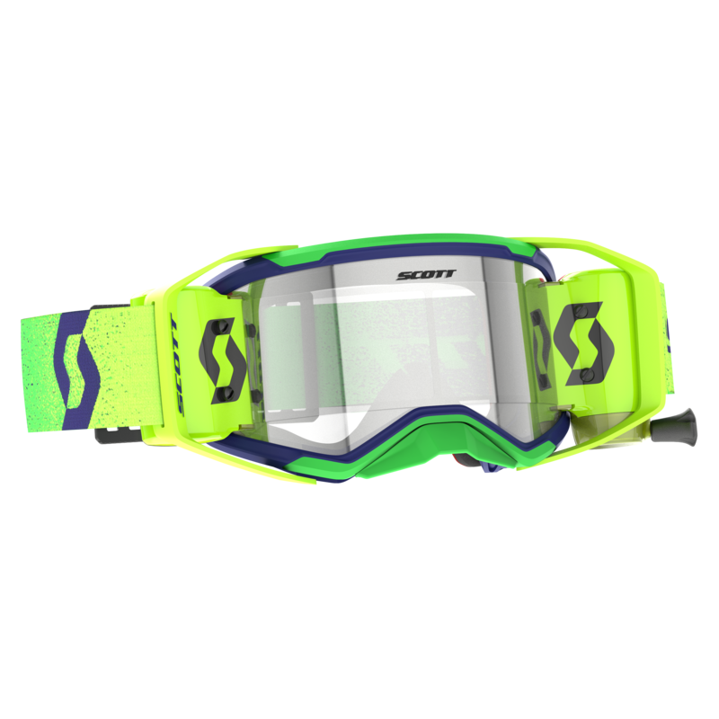 SCOTT Prospect 2.0 WFS Goggle Midnight Purple/Safety Yellow - Clear Lens