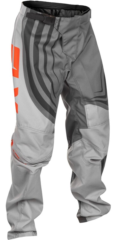 Pantalón infantil FLY RACING F-16 - Gris / Naranja