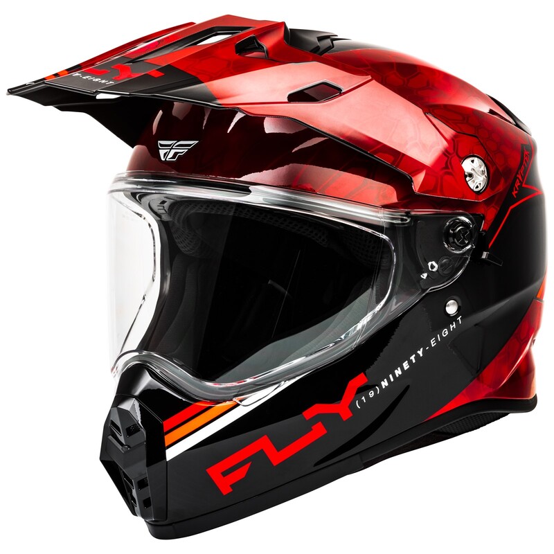 Casco FLY RACING Trekker Kryptek Conceal - Rojo / Negro