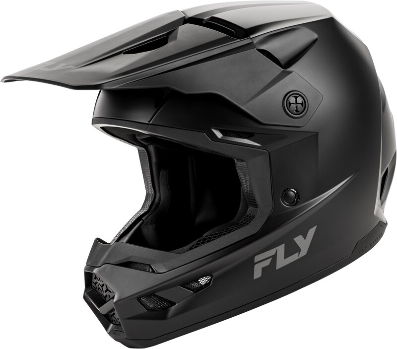 Casco infantil FLY RACING Kinetic Solid - Negro mate