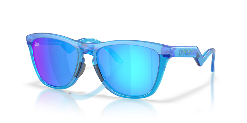 Gafas de Sol OAKLEY Frogskins™ Hybrid Fabio Quartararo Signature Series Matte Acid Blue - Lentes Prizm Sapphire