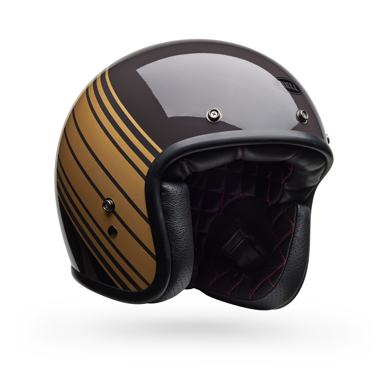Casco BELL Custom 500 - Edge Gloss Brown/Gold