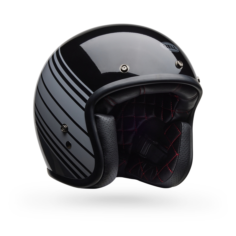 Casco BELL Custom 500 - Edge Gloss Metallic Black/Gray