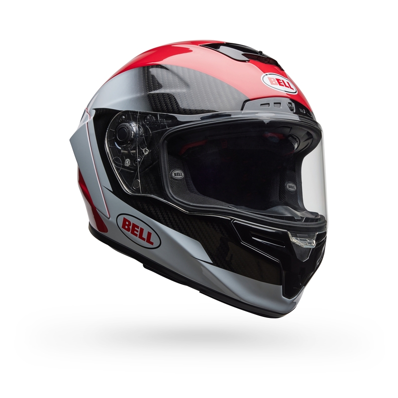 Casco BELL Race Star DLX Flex - Corsa Red/White