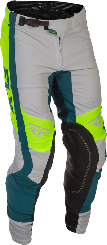 Pantalón FLY RACING Lite - gris/Lime/Teal