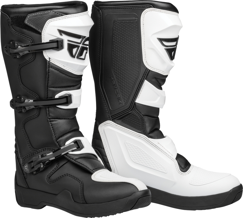 Botas FLY RACING Maverik LT - blanco/negro